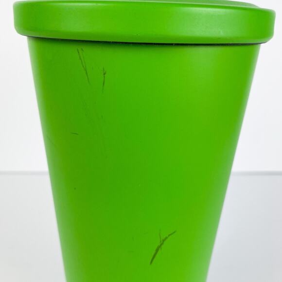 STARBUCKS 2014 Kelly Green Matte Cold Tumbler 16oz - Picture 3 of 5